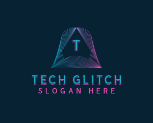 Pyramid Tech Developer logo design