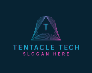 Pyramid Tech Developer logo design