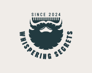 Beard Hairstylist Barbershop Logo