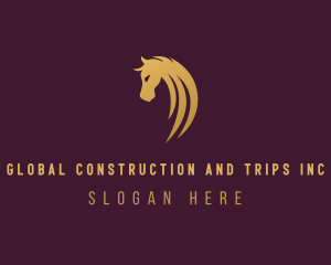 Horse Racing Stallion Logo