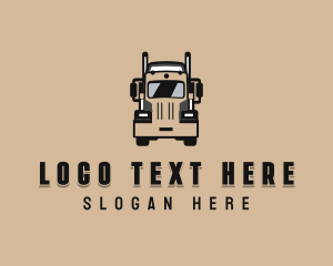 Moving Company - Truck Transport Vehicle logo design