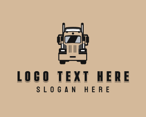 Truck Transport Vehicle Logo