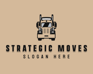 Truck Transport Vehicle logo design