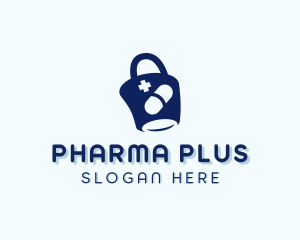 Drugs - Medical Pharmacy Bag logo design