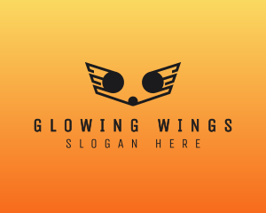 Aircraft Aviation Wing logo design