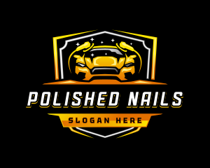 Car Shield Garage logo design