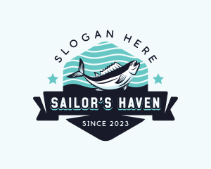 Fish Seafood Restaurant  logo design