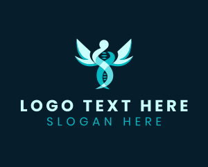 Biology - DNA Medical Laboratory logo design