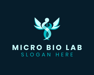 DNA Medical Laboratory logo design