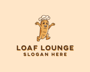 Loaf - Bread Loaf Baguette logo design