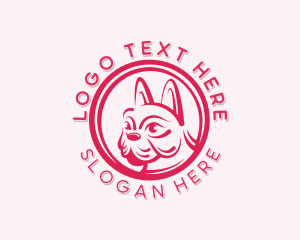 Puppy Dog Animal Logo