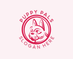 Puppy Dog Animal logo design