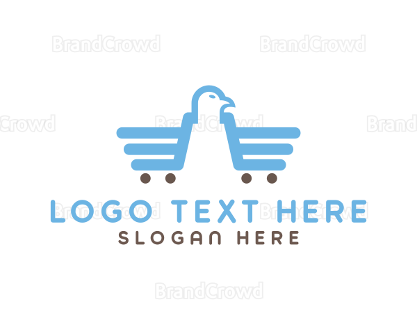 Eagle Shopping Cart Logo