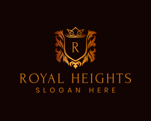 Royal Crown Crest logo design