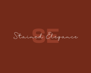 Elegant Signature Fashion Studio logo design