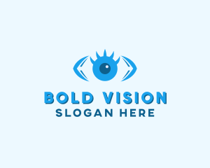 Blue Optical Clinic  logo design