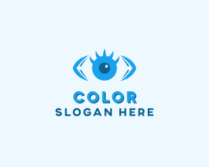 Optics - Blue Optical Clinic logo design