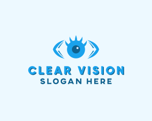 Optical - Blue Optical Clinic logo design