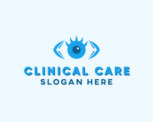 Blue Optical Clinic  logo design