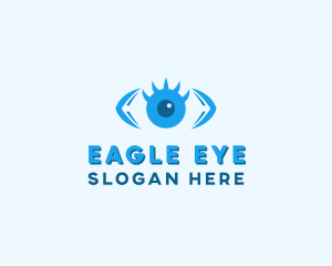 Blue Optical Clinic  logo design