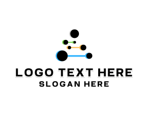 Digital - Digital Connection Technology logo design