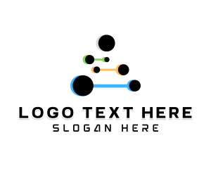 Modern - Digital Connection Technology logo design