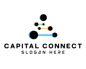 Digital Connection Technology logo design