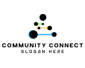 Digital Connection Technology logo design