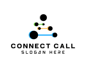 Digital Connection Technology logo design