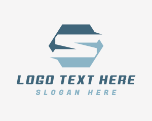 Construction - Modern Fitness  Initial Letter S logo design