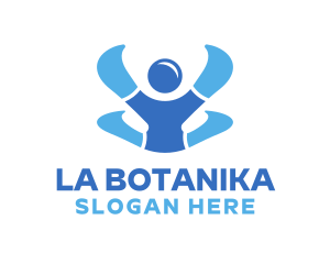 Blue Human Foundation Logo