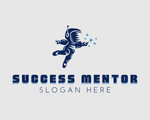 Coach - Astronaut Leadership Coaching logo design