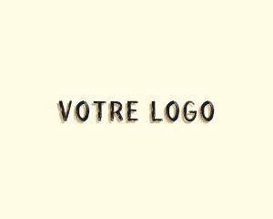 Rustic Handwritten Brand Logo
