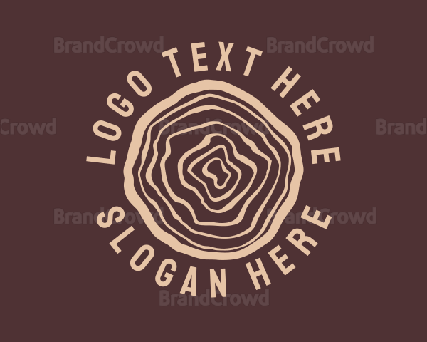Brown Timber Business Logo