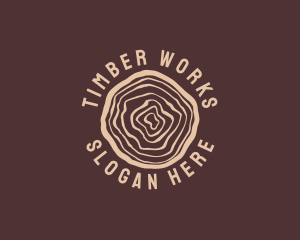 Brown Timber Business  logo design