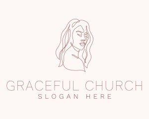 Beauty Woman Model Logo