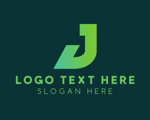 Application - Digital Agency Letter J logo design