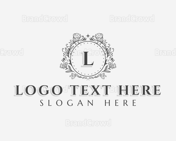 Elegant Floral Boutique Logo