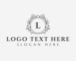 Elegant Floral Boutique Logo