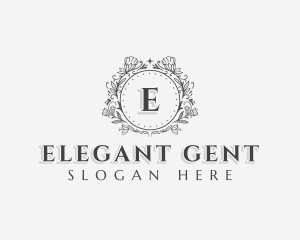 Elegant Floral Boutique logo design