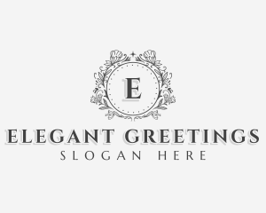 Elegant Floral Boutique logo design