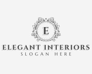 Elegant Floral Boutique logo design