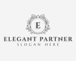 Elegant Floral Boutique logo design