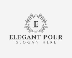 Elegant Floral Boutique logo design