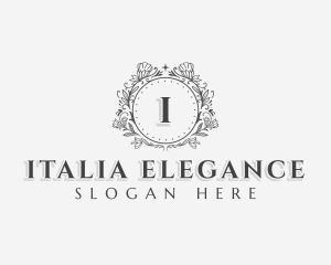 Elegant Floral Boutique logo design