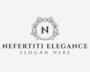 Elegant Floral Boutique logo design