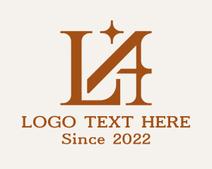 Jewelry Store - Jewelry Store L & A Monogram logo design