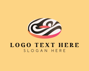 Illusion - Psychedelic Glazed Donut logo design