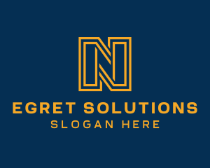 Business Generic Firm Letter N logo design