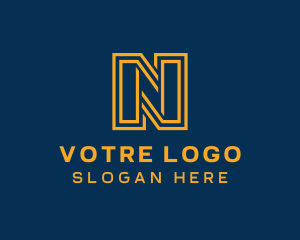 Business Generic Firm Letter N logo design